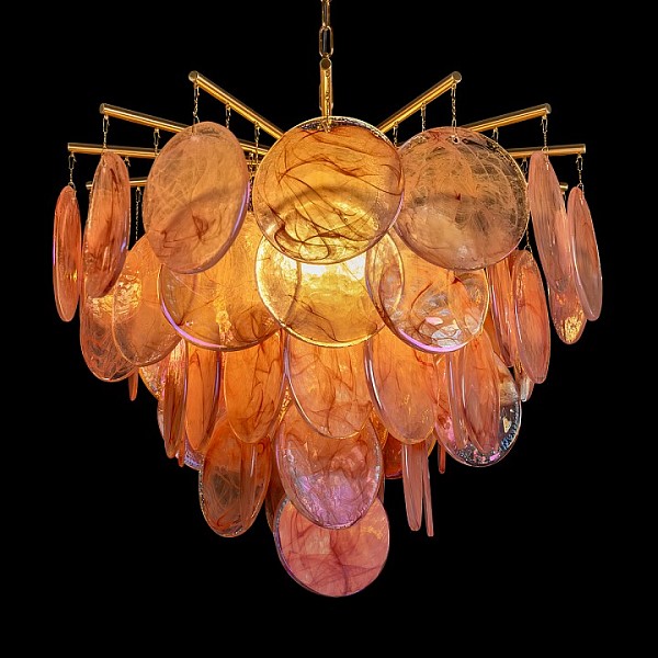 Подвесная люстра Loft it Lolly бронза арт. 10492/600 Pink