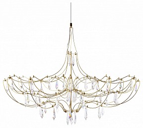 Подвесная люстра Loft it Mira золото арт. 10589/900 Gold Asfour