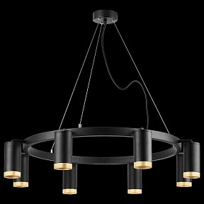 Подвесная люстра Lightstar Rullo черный арт. LR01837840