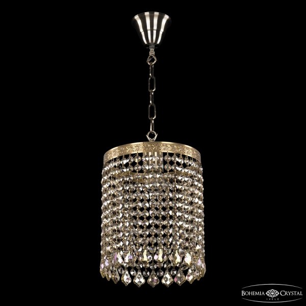 Подвесной светильник Bohemia Ivele Crystal 1920 золото арт. 19201/20IV Pa Leafs R801