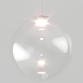 Подвесной светильник Eurosvet Wonder серый арт. 50232/1 LED прозрачный