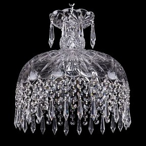 Подвесной светильник Bohemia Ivele Crystal 1478 металл арт. 14781/30 Ni Drops