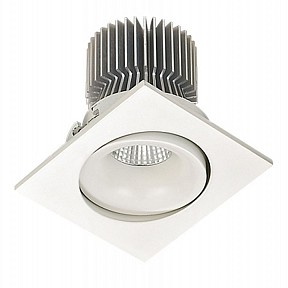 Встраиваемый светильник Ideal Lux Logic 727 белый арт. LOGIC 727.1-7W-WT