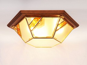 Накладной светильник Doge Luce 1003 золото арт. 1003/3PL-LN.SATINATO M+ROSSO GOLD