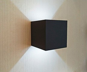 Накладной светильник Kink Light Куб черный арт. 08585,19(4000K)