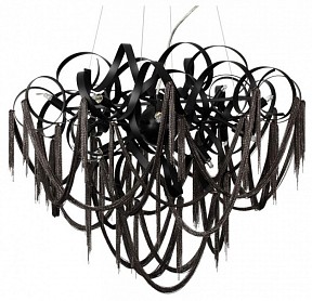 Подвесная люстра Odeon Light Chainy черный арт. 5067/12