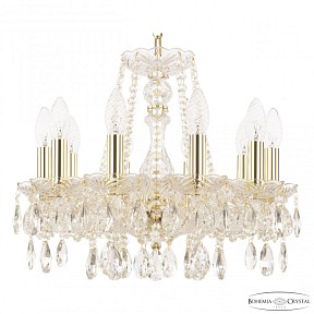 Подвесная люстра Bohemia Ivele Crystal 116 золото арт. 116/10/141 G
