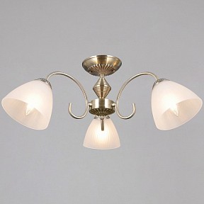 Люстра на штанге ILLUMICO  бронза арт. IL0897-3CSQ-26 AB ELITE