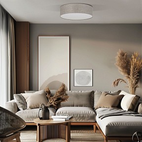 Накладной светильник TK Lighting Rondo черный арт. 5637 Rondo Linen