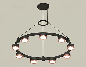 Подвесная люстра Ambrella Light XR черный арт. XR92051803