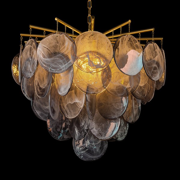 Подвесная люстра Loft it Lolly бронза арт. 10492/600 Smoke