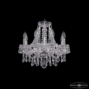 Подвесная люстра Bohemia Ivele Crystal 1403 никель арт. 1403/8/141 Ni