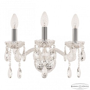 Бра Bohemia Ivele Crystal 107 никель арт. 107B/3/141 Ni