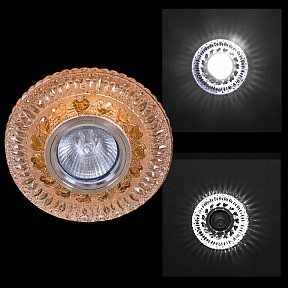 Встраиваемый светильник Reluce  хром арт. 00499-9.0-001CNB MR16+LED3W TEA