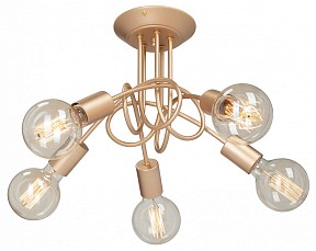 Потолочная люстра Vitaluce V37270 золото арт. V37270-8/5PL