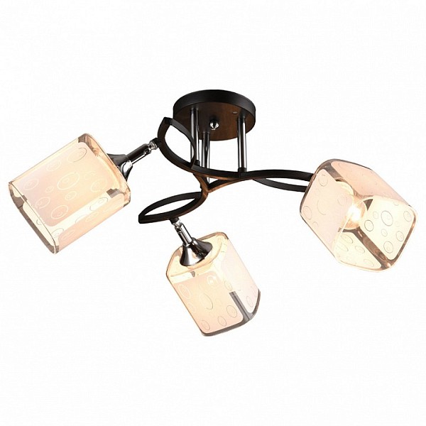 Потолочная люстра Imex 3499 металл арт. MD.3499-3-S BK+CH