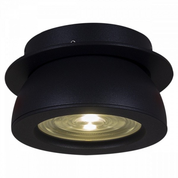 Встраиваемый светильник Reluce 84053 черный арт. 84053-9.0-001QR COB8W BK