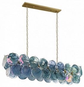 Подвесная люстра Loft it Lolly бронза арт. 10492/1200R Blue