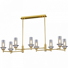Люстра на штанге ILLUMICO IL5216 золото арт. IL5216-8RLS-24 HIGHBALL