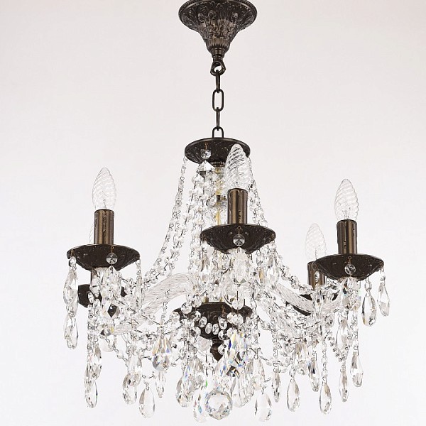 Подвесная люстра Bohemia Ivele Crystal AL1613 бронза арт. AL16313/6/165 PD