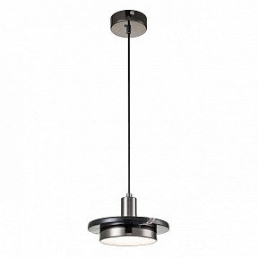 Подвесной светильник Escada 10260 черный арт. 10260/1LED Black marble