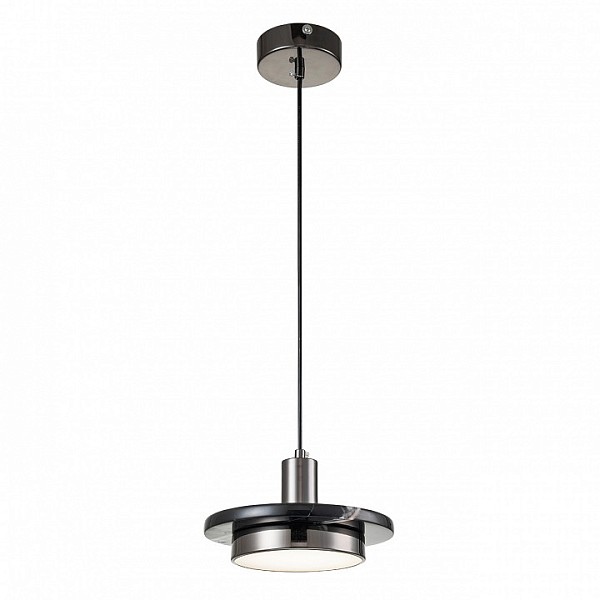 Подвесной светильник Escada 10260 черный арт. 10260/1LED Black marble