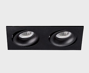 Встраиваемый светильник Italline DE-202 черный арт. DE-202 black