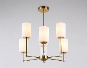 Люстра на штанге Ambrella Light HIGH LIGHT латунь арт. LH56215