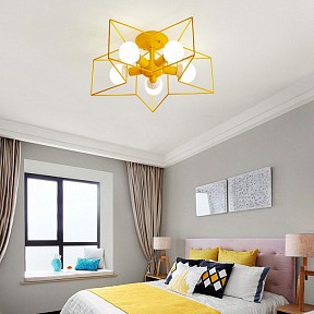 Потолочная люстра Imperiumloft ASTERI желтый арт. ASTERI01