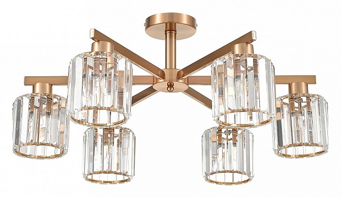 Люстра на штанге Escada Adorn коричневый арт. 692/6P Сopper