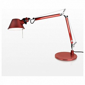 Настольная лампа офисная Artemide  красный арт. A011810