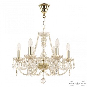 Подвесная люстра Bohemia Ivele Crystal 101 золото арт. 101/6/165 G