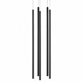Подвесная люстра Lightstar Tubo черный арт. L5T747437