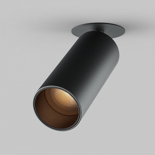 Встраиваемый светильник Maytoni FOCUS LED черный арт. C053CL-L12W2.7K-W-B