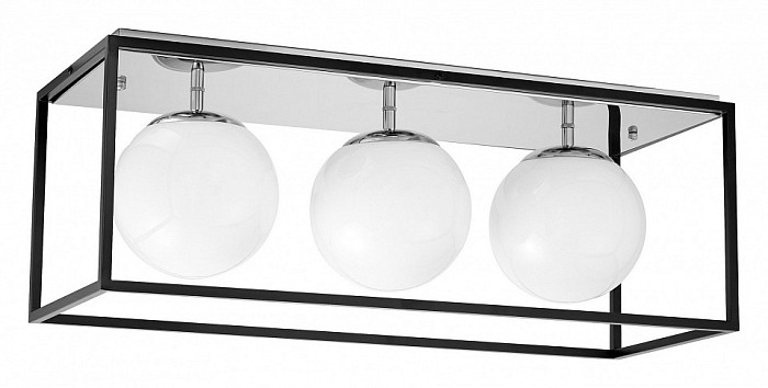 Накладной светильник LUMINA DECO   арт. LDC 8060-3 CHR+BK