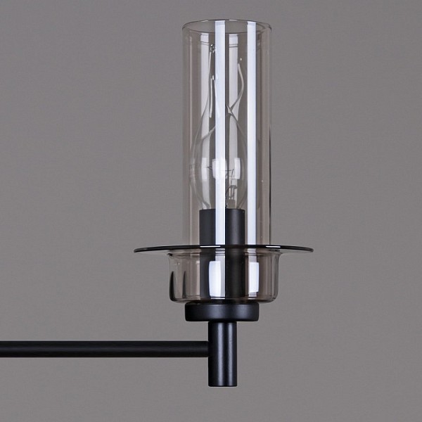 Люстра на штанге ILLUMICO IL2216 черный арт. IL2216-12PLS-24 HIGHBALL