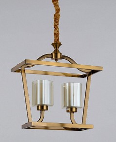 Подвесной светильник LUMINA DECO Atlanta бронза арт. LDP 1222-2 MD