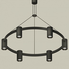 Подвесная люстра Ambrella Light XB черный арт. XB9022150