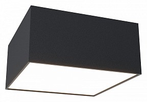 Накладной светильник Maytoni Zon черный арт. C032CL-12W4K-SQ-B