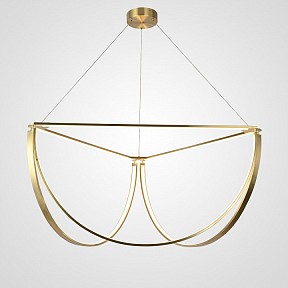Подвесная люстра Imperiumloft SOLANA LIGHT золото арт. solana-light01