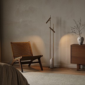 Торшер Maytoni Trust латунь арт. MOD460FL-L6BS3K