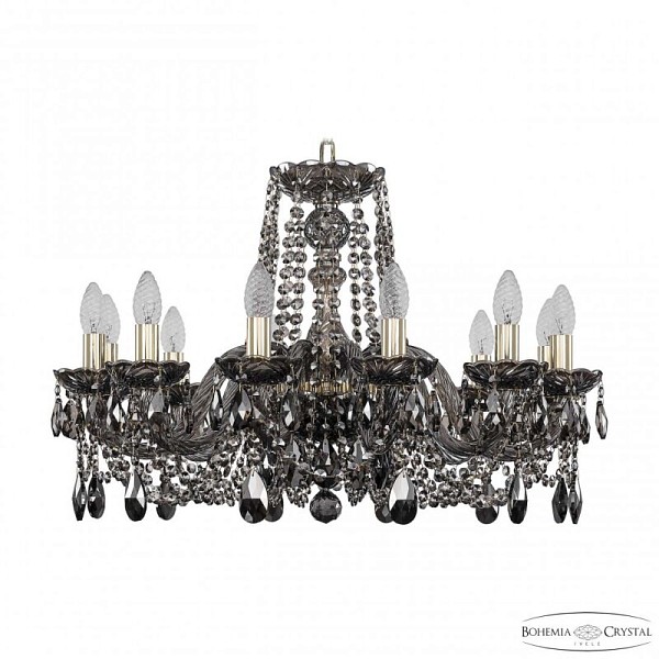 Подвесная люстра Bohemia Ivele Crystal 1402 золото арт. 1402/12/240 G M731