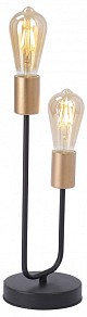 Настольная лампа декоративная Vitaluce V3005 золото арт. V3005-1/2L