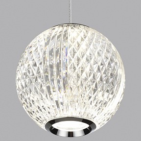 Подвесной светильник Odeon Light Crystal серый арт. 5007/5LA