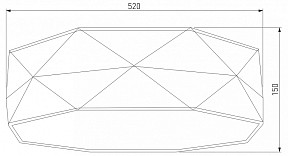 Накладной светильник TK Lighting Kantoor белый арт. 1567 Kantoor