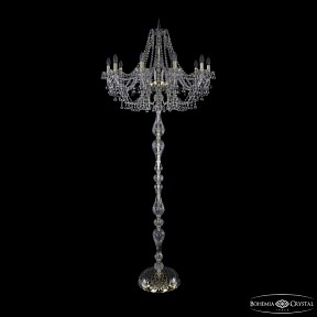 Торшер Bohemia Ivele Crystal 1409 золото арт. 1409T1/10/300-210 G