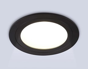 Встраиваемый светильник Ambrella Light TU черный арт. TU6604