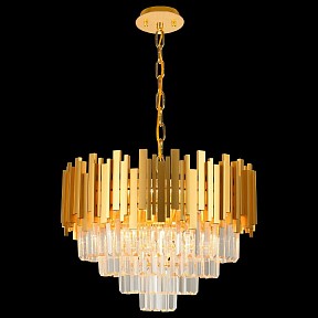 Подвесной светильник Natali Kovaltseva VERTIGO золото арт. VERTIGO 81440/8C GOLD