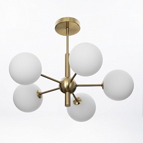 Люстра на штанге Citilux Tonga коричневый арт. CL212153