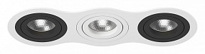 Встраиваемый светильник Lightstar Intero 16 triple round белый арт. i636070607